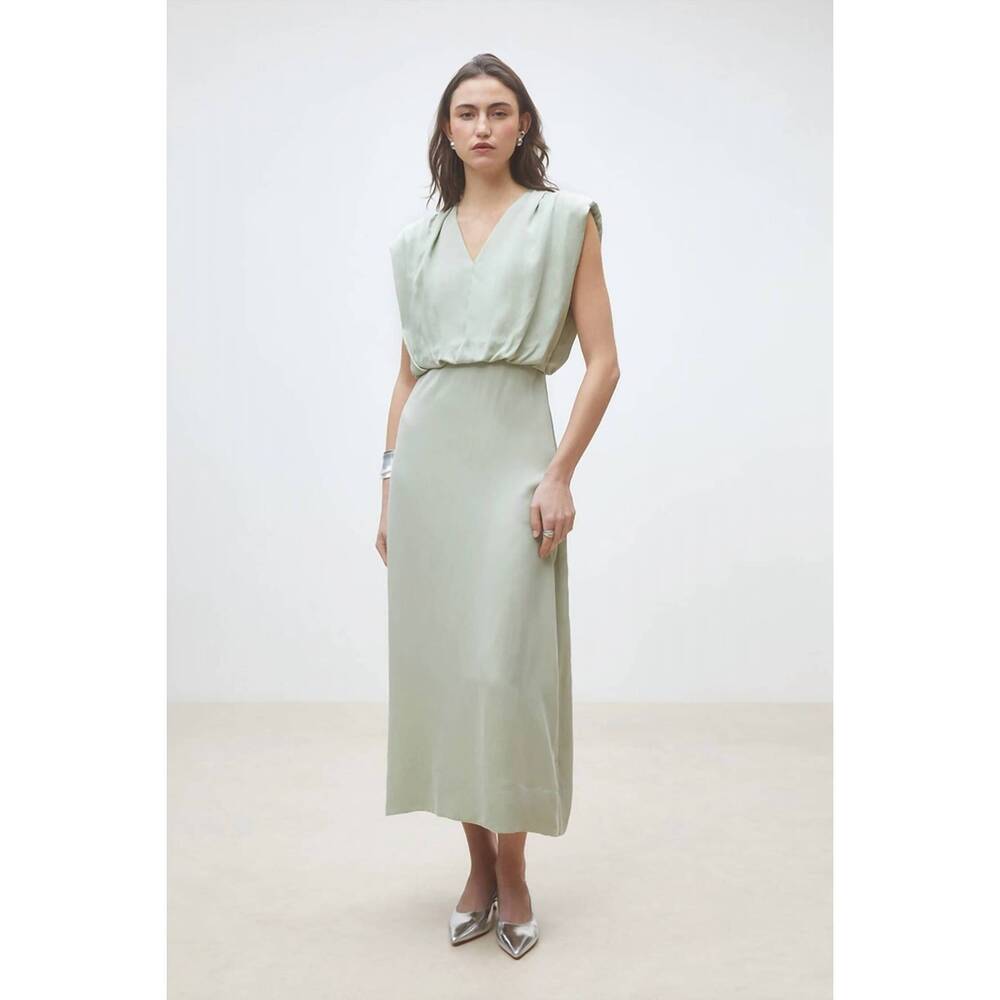 NEW SUNCOO chorus dress in vert d'eau